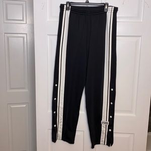 NEW & RARE- Victoria’s Secret PINK high waisted track pants: Size Large